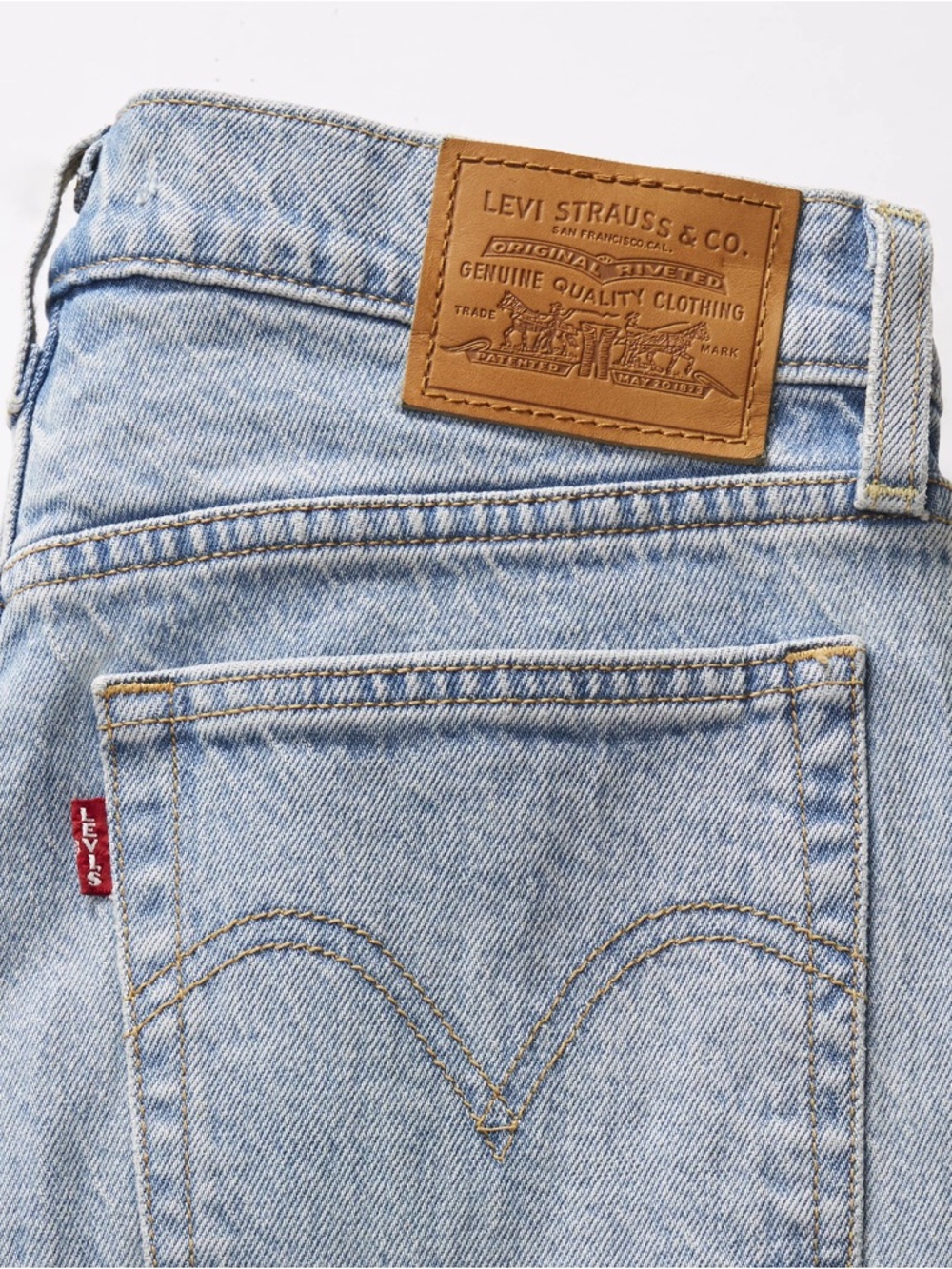 LEVI's Wedgie Bootcut Jean 27 LIKE NEW - Picture 6 of 13